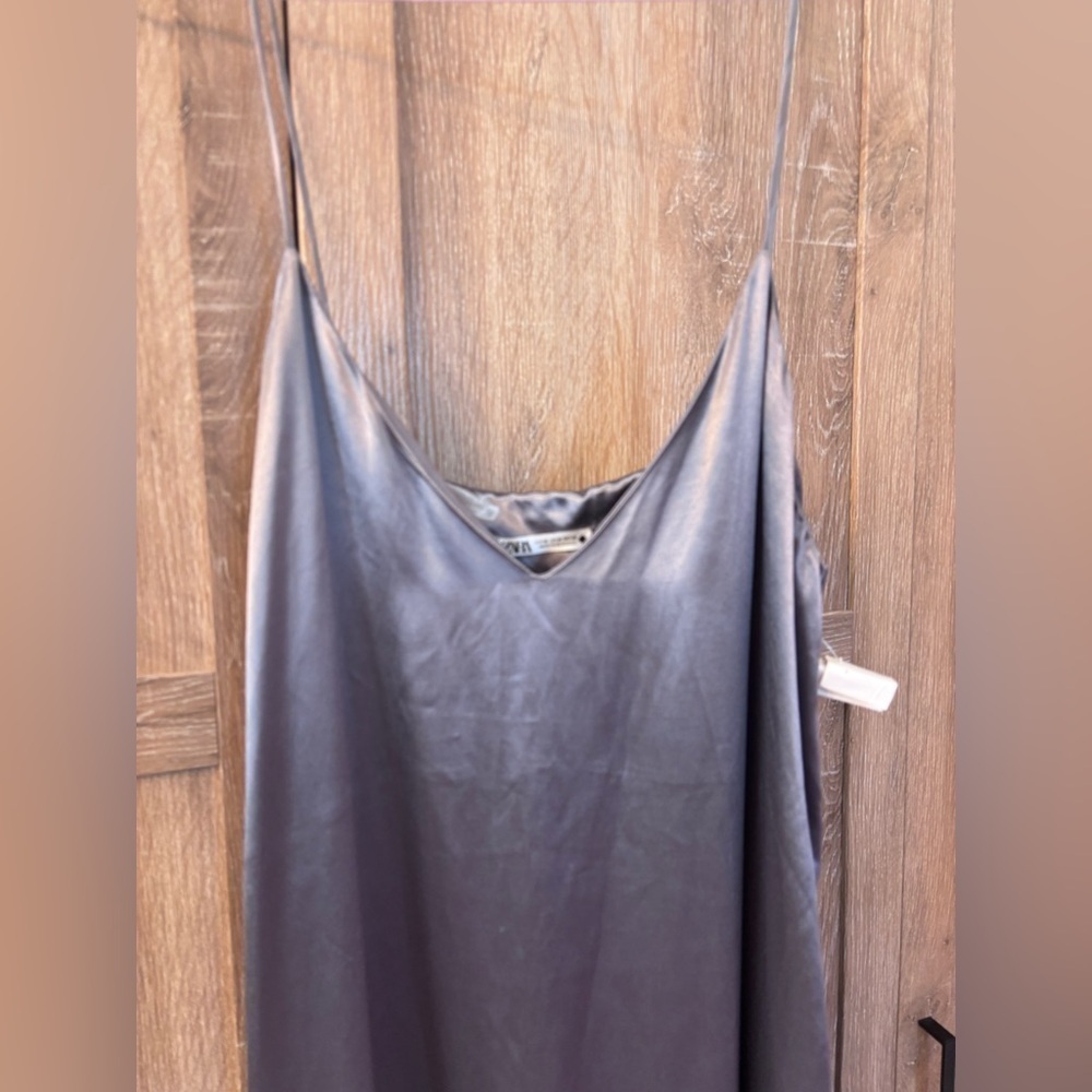 Zara Satin Dress - Picture 7 of 7